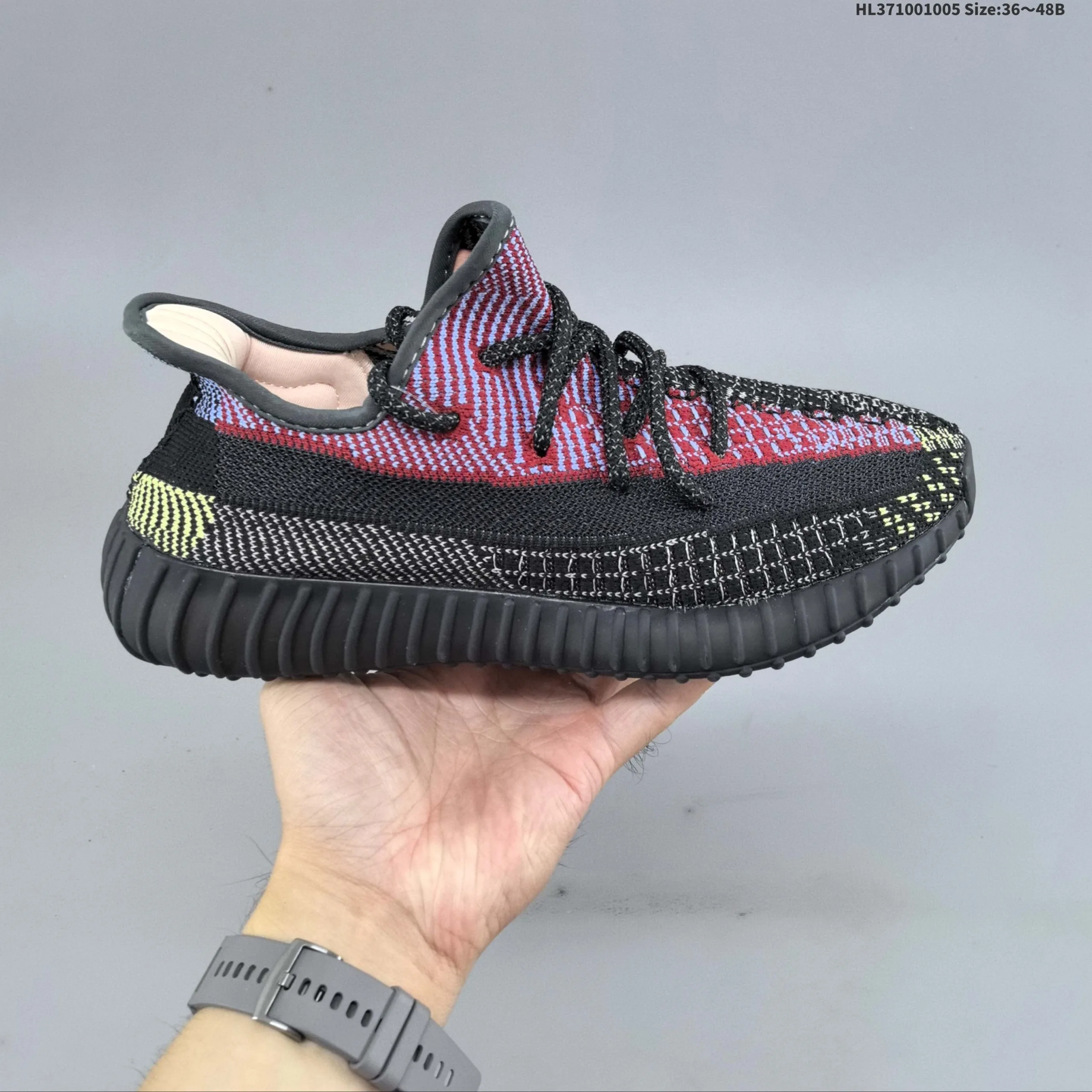 Adidas Yeezy Boost SPLY-350 V2 'Earth' Sneakers - Image 4